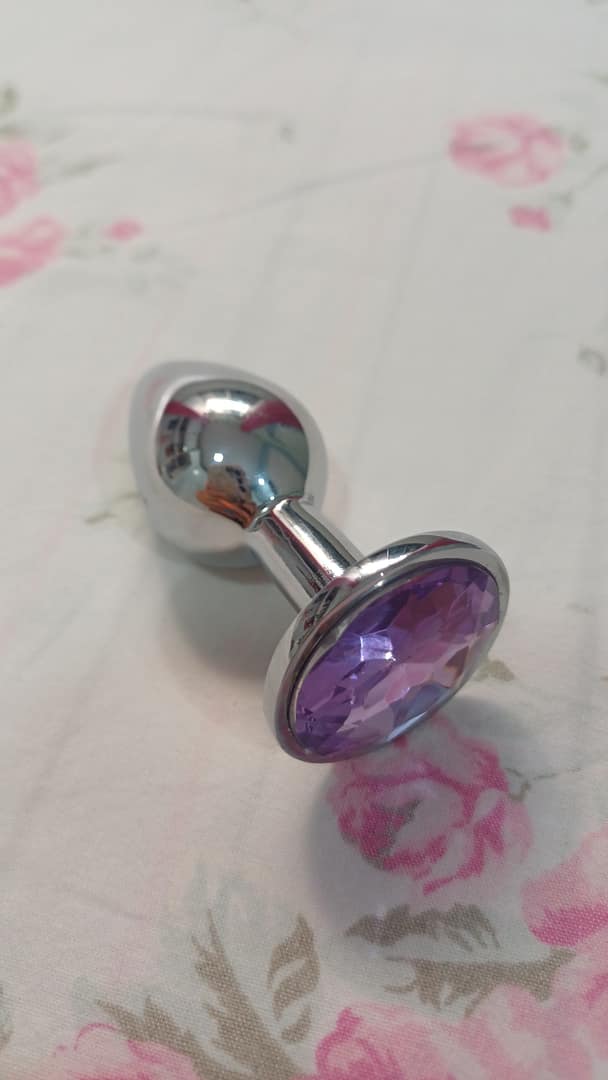 Pack Um Videozinho com Plug Anal 💜✨️