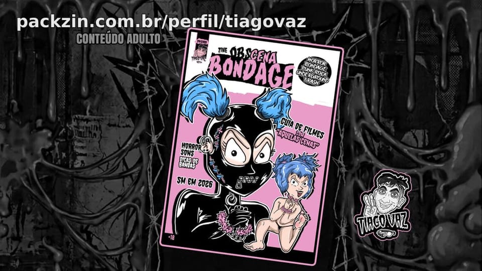 Zine "Obscena Bondage" | (NSFW)