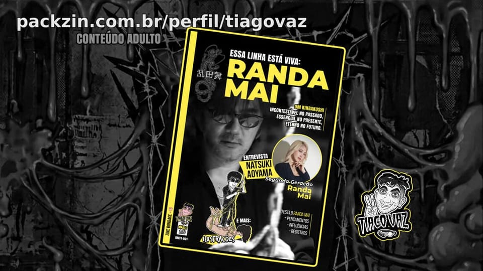 Zine "Essa Linha Está Viva: RANDA MAI" | (NSFW)