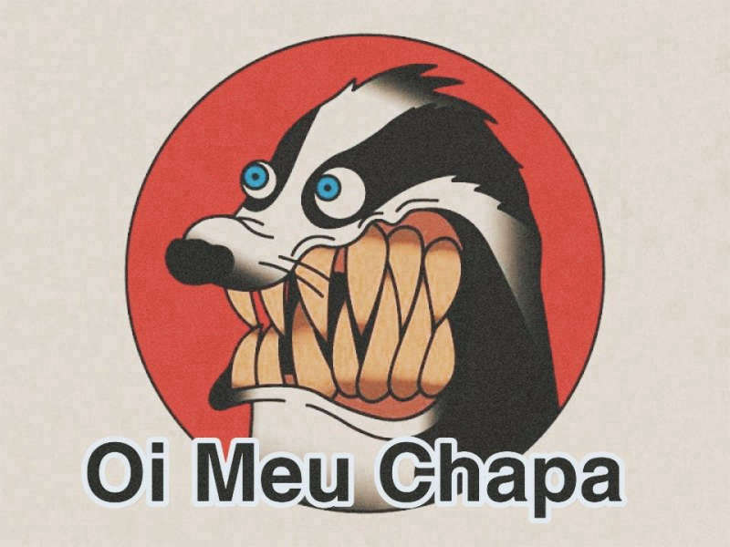 Imagem do serviço Audio falando "oi meu chapa" igual o do desenho