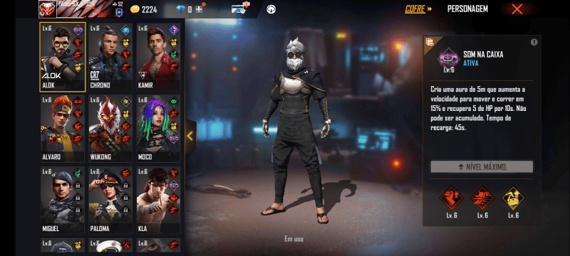 Imagem do pack Vendo essa conta de free fire gemada