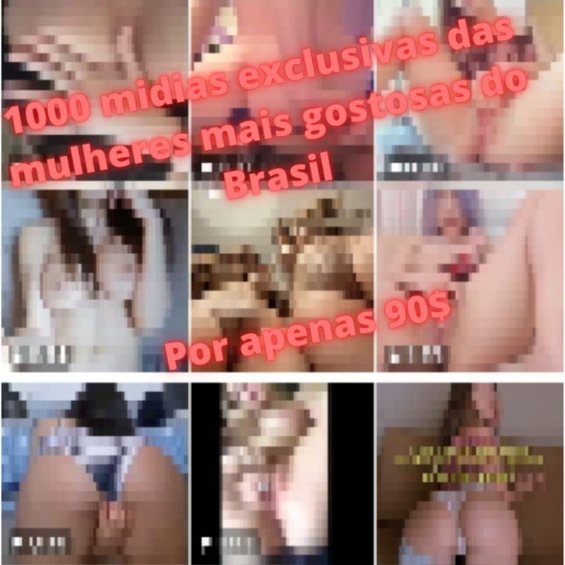 Imagem do pack 1000 fotos/videos explicitos retirados dos onlyfans mais famosos do Brasil