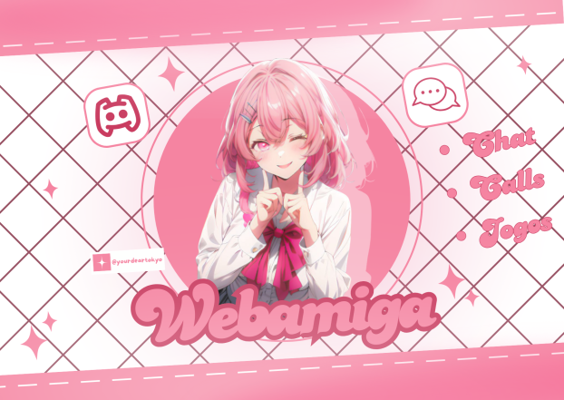 Imagem do serviço 𝑾𝒆𝒃𝒂𝒎𝒊𝒈𝒂┆٠࣪⭑ 𝑆𝑒𝑟𝑒𝑖 𝑠𝑢𝑎 𝑚𝑒𝑙ℎ𝑜𝑟 𝑤𝑒𝑏𝑎𝑚𝑖𝑔𝑎 𝑝𝑜𝑟 𝑢𝑚 𝑑𝑖𝑎 𝑜𝑢 𝑚𝑎𝑖𝑠 ⭑.ᐟ.ᐟ