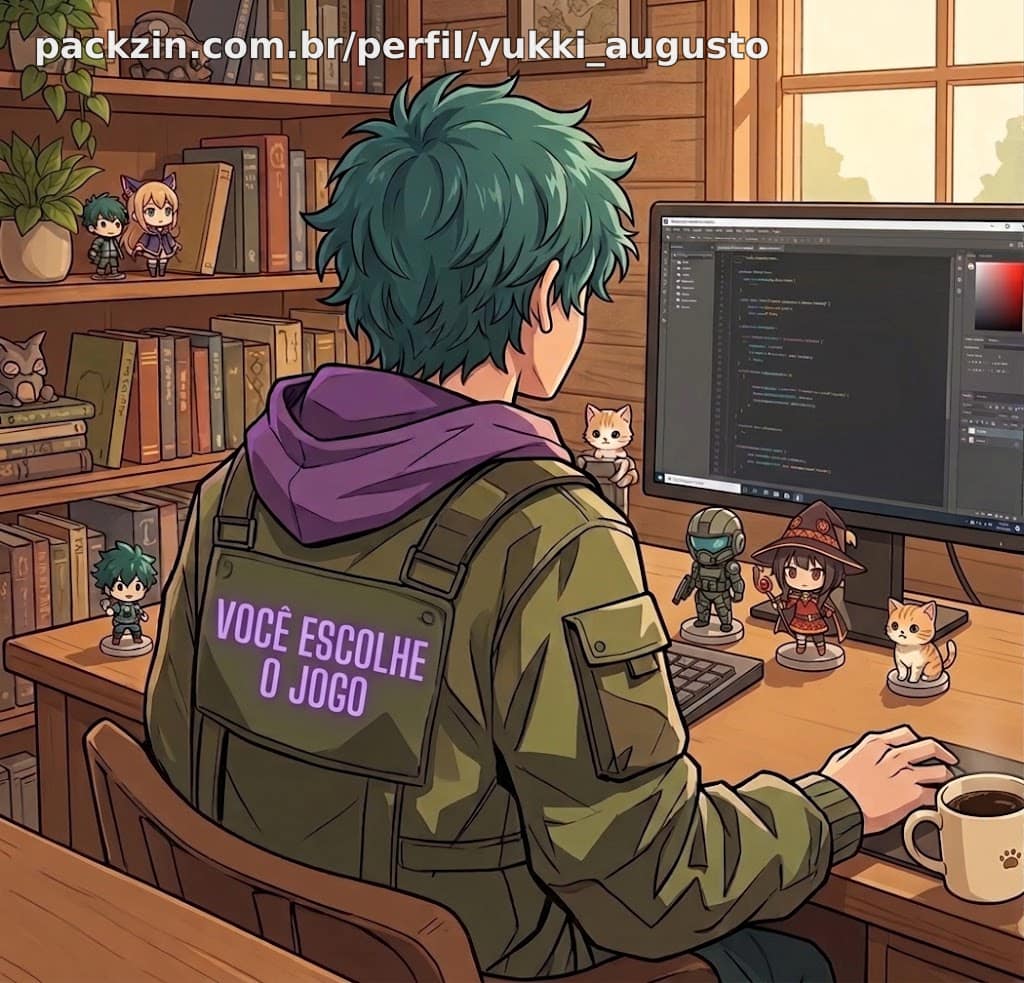 Imagem do serviço Você pode escolher o que vamos jogar! 🎮
