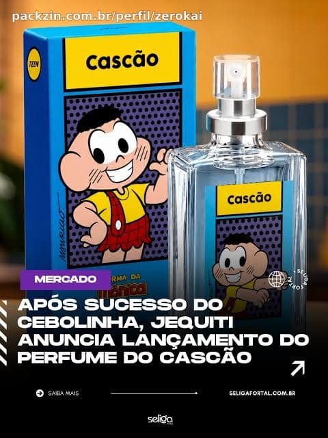 Imagem do pack Colônia Cascão