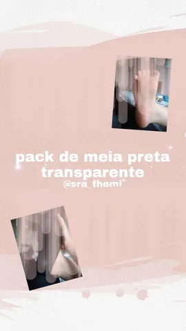Imagem do pack Pack meia preta