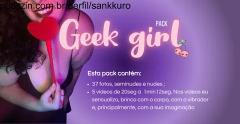 Imagem do pack Geek Girl (37 fotos e 5 vídeos)