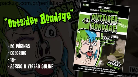Imagem do pack Zine "Outsider Bondage" | (NSFW)