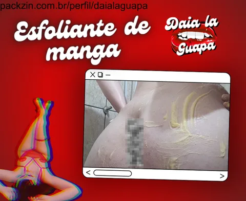 Imagem do pack Esfoliante de manga 😜🥭