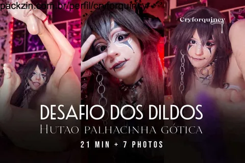 Imagem do pack Desafio dos Dildos com sua Hu Tao!