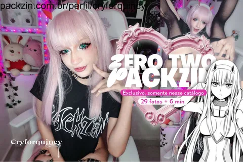 Imagem do pack Zero Two Goth - Pack exclusivo da Packzin