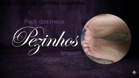 Imagem do pack Pezinhos limpos ✨️👣