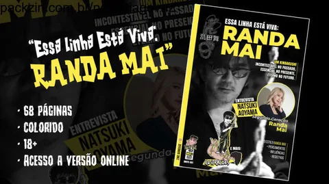 Imagem do pack Zine "Essa Linha Está Viva: RANDA MAI" | (NSFW)