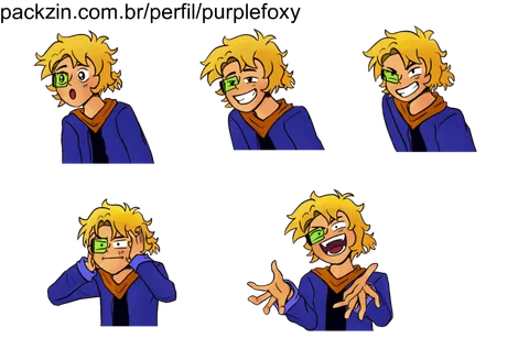 Imagem do pack Faço 5 Sprites diferentes do seu OC a sua escolha