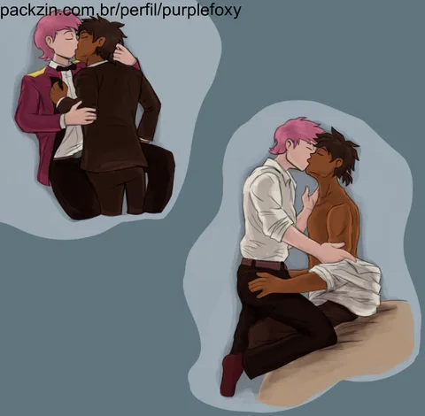 Imagem do pack Artes de casais aquileanos da forma que você quiser