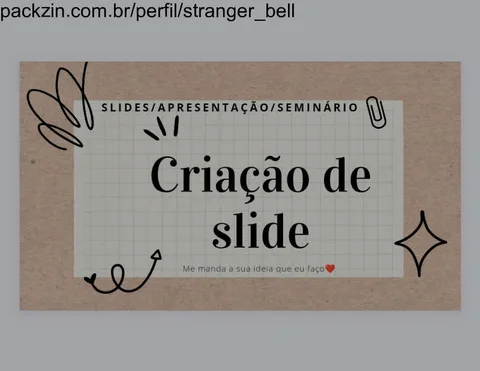 Imagem do serviço Faço o seu SLIDE/APRESENTAÇÃO/SEMINÁRIO no Canva
