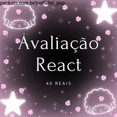 Imagem do serviço 💕 AVALIAÇÃO REACT. 💕