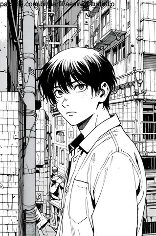 Imagem do serviço Faço mangá/hq da sua história (20 paginas)