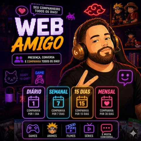 Imagem do serviço Web Amigo – Um espaço seguro, acolhedor e sem julgamentos