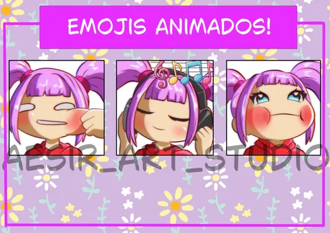 Imagem do serviço Emojis animados (3 emojis)
