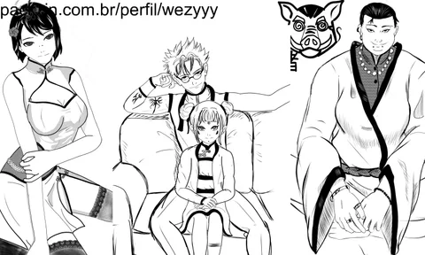 Imagem do serviço Faço ilustração/design de ocs ou fanart em estilo mangá e anime