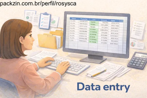 Imagem do serviço me contrate para o serviço de data entry
