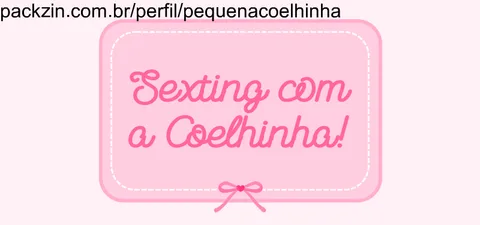 Imagem do serviço SEXTING COM A COELHINHA! (+18) 🐰🫦