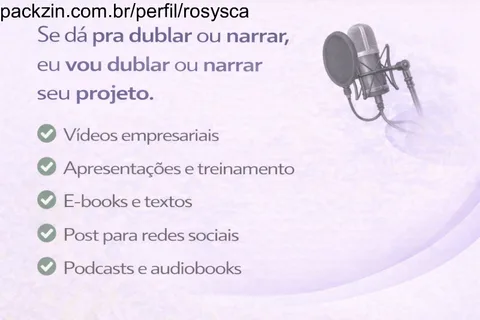 Imagem do serviço vou dublar ou narrar o que você quiser!!!