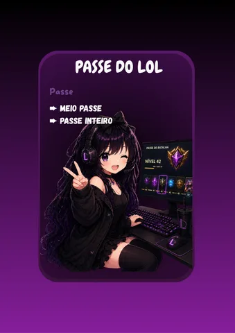Imagem do serviço ⛧°.⋆༺PASSE DO LOL༻⋆.°⛧