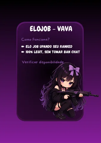 Imagem do serviço ⛧°.⋆༺ELO JOB - VAVA༻⋆.°⛧