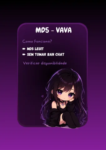 Imagem do serviço ⛧°.⋆༺MD5 - VAVA༻⋆.°⛧
