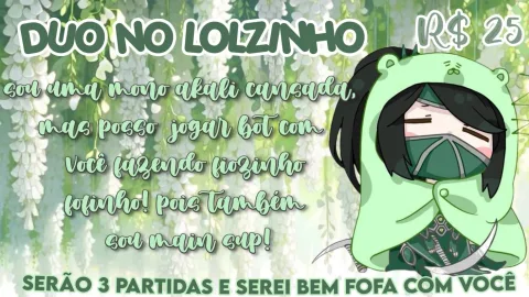 Imagem do serviço ⋆˙⟡ DUO NO LOLZINHO