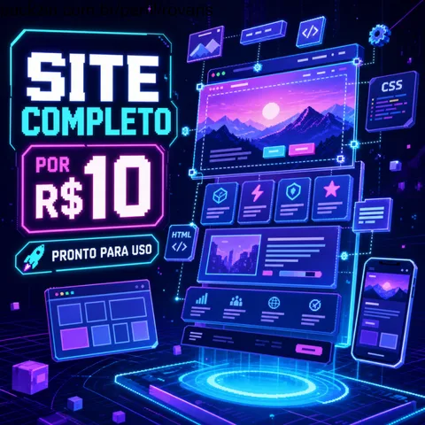 Imagem do serviço Site completo por apenas R$10!