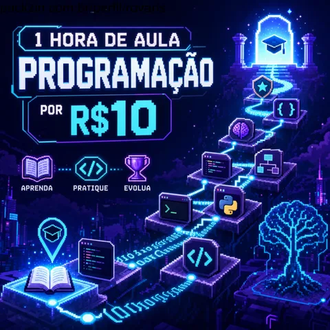 Imagem do serviço Aula de Programação por apenas R$10!