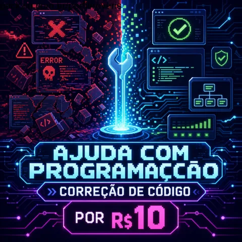Imagem do serviço Ajuda com Programação por apenas R$10!