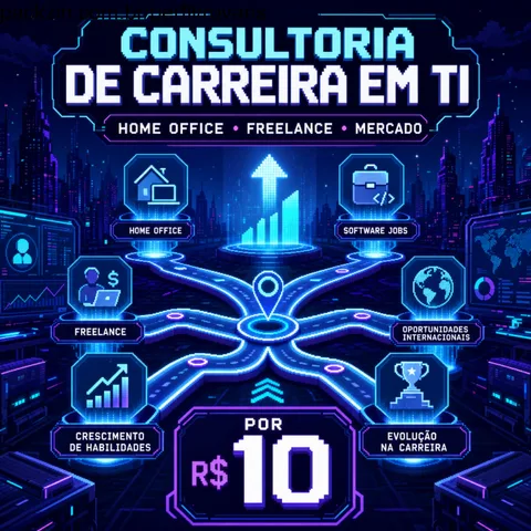 Imagem do serviço Consultoria de Carreira em TI por apenas R$10!