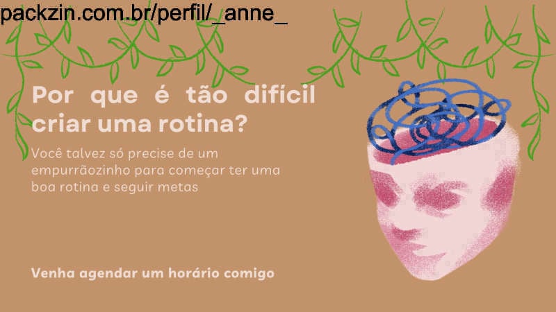 Imagem do serviço Dificuldade para criar uma rotina? Vamos conversar.