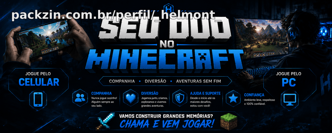 Imagem do serviço 🎮 Seu Duo no Minecraft⛏️