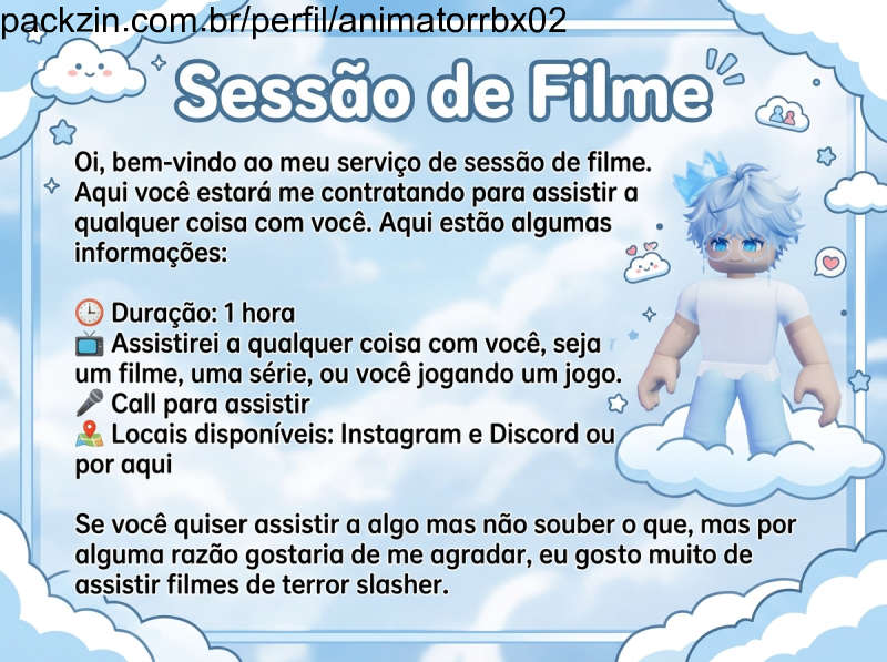Imagem do serviço Sessão cinema