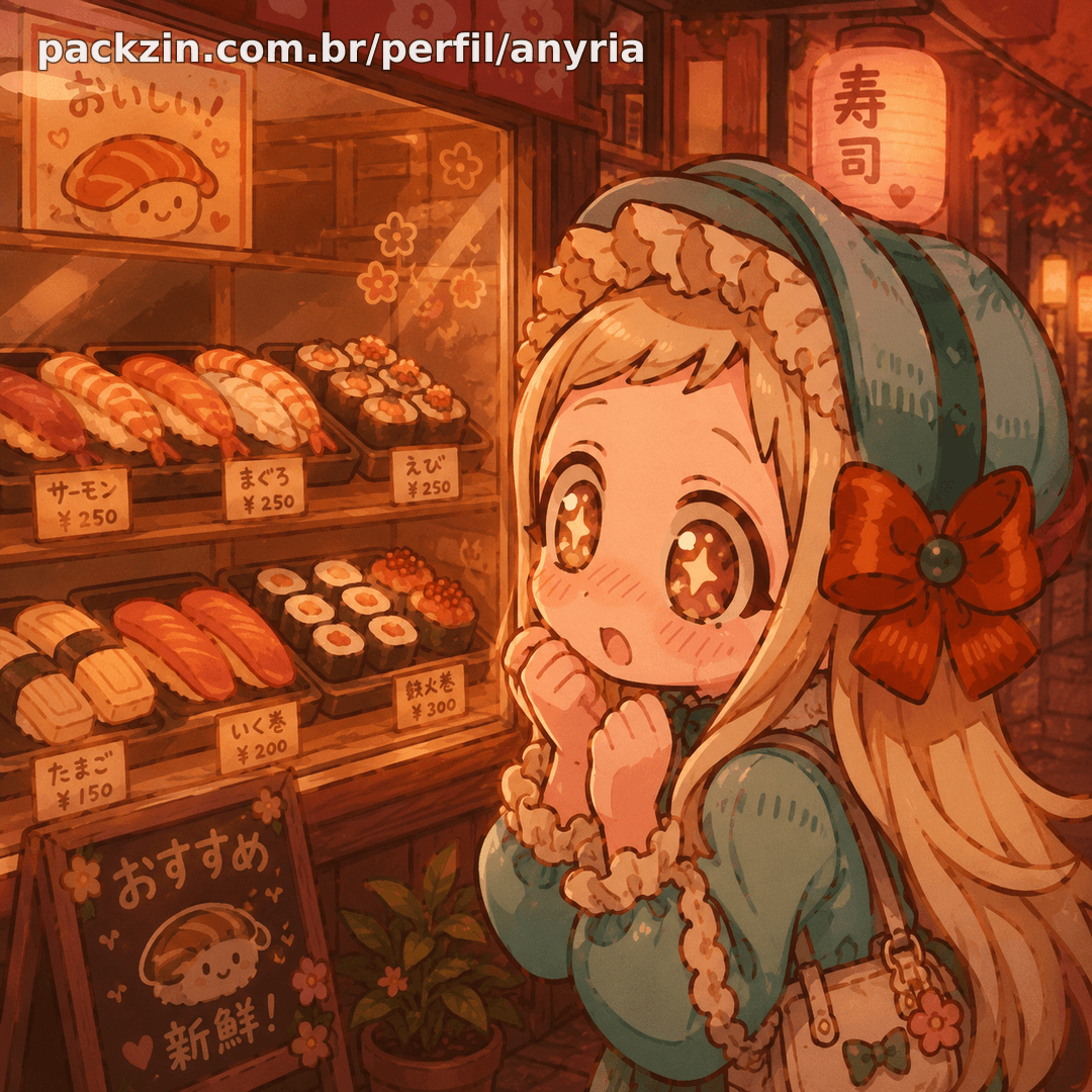 Imagem do pack DOAÇÃO SUSHI