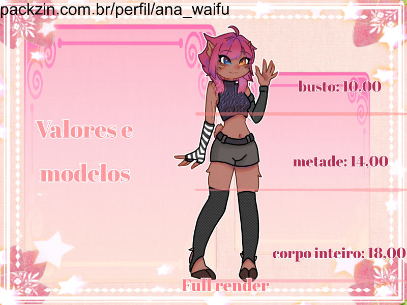 Imagem do serviço COMISSÕES ABERTAS!! ★Full render★