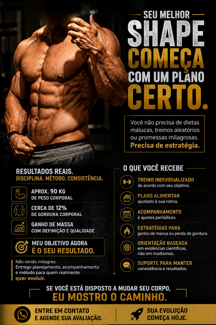 Imagem do serviço Assessoria fitness academia + dieta