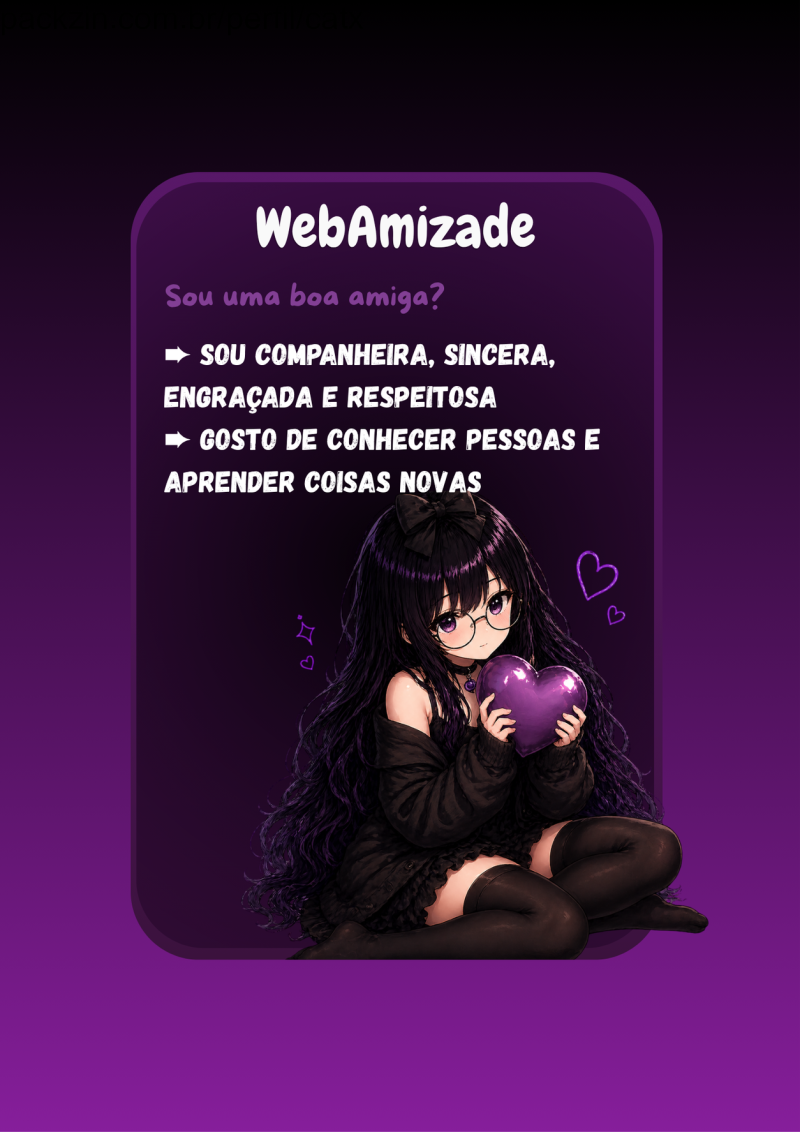 Imagem do serviço ⛧°.⋆༺WEB AMIZADE༻⋆.°⛧