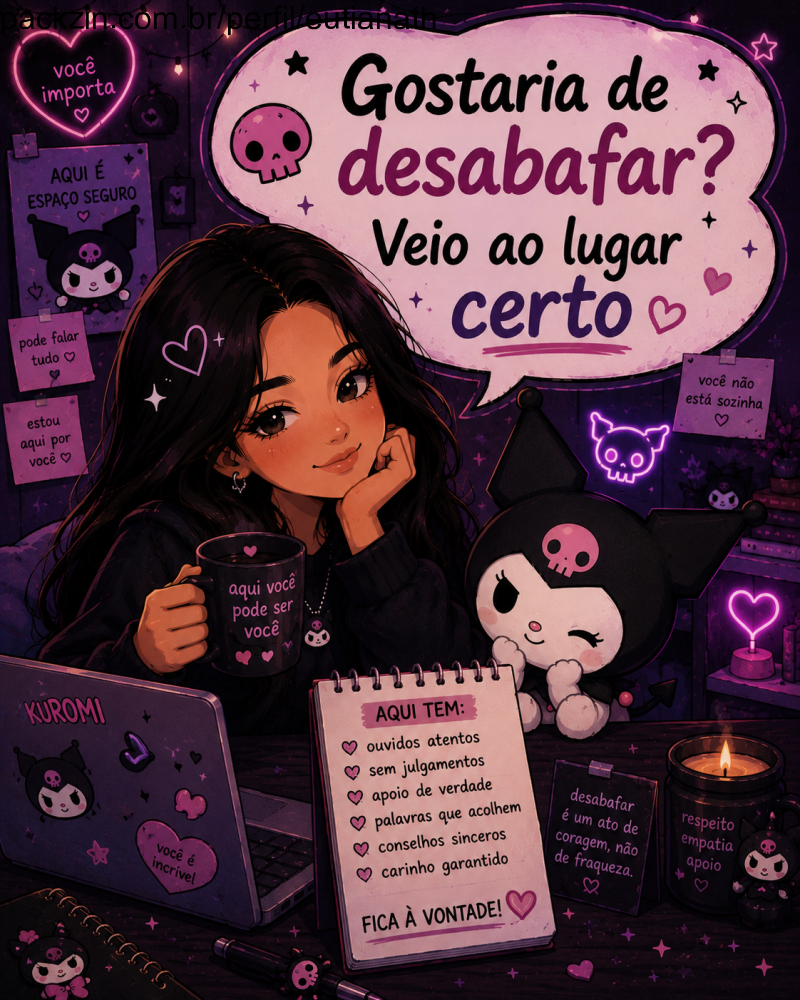 Imagem do serviço Precisa desabafar? Veio ao lugar certo.