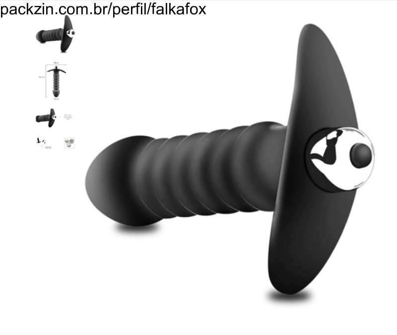 Imagem do pack Plug Anal Vibrador