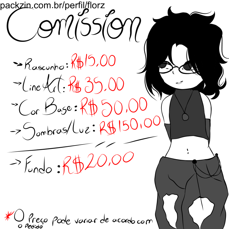 Imagem do pack Comissão!!