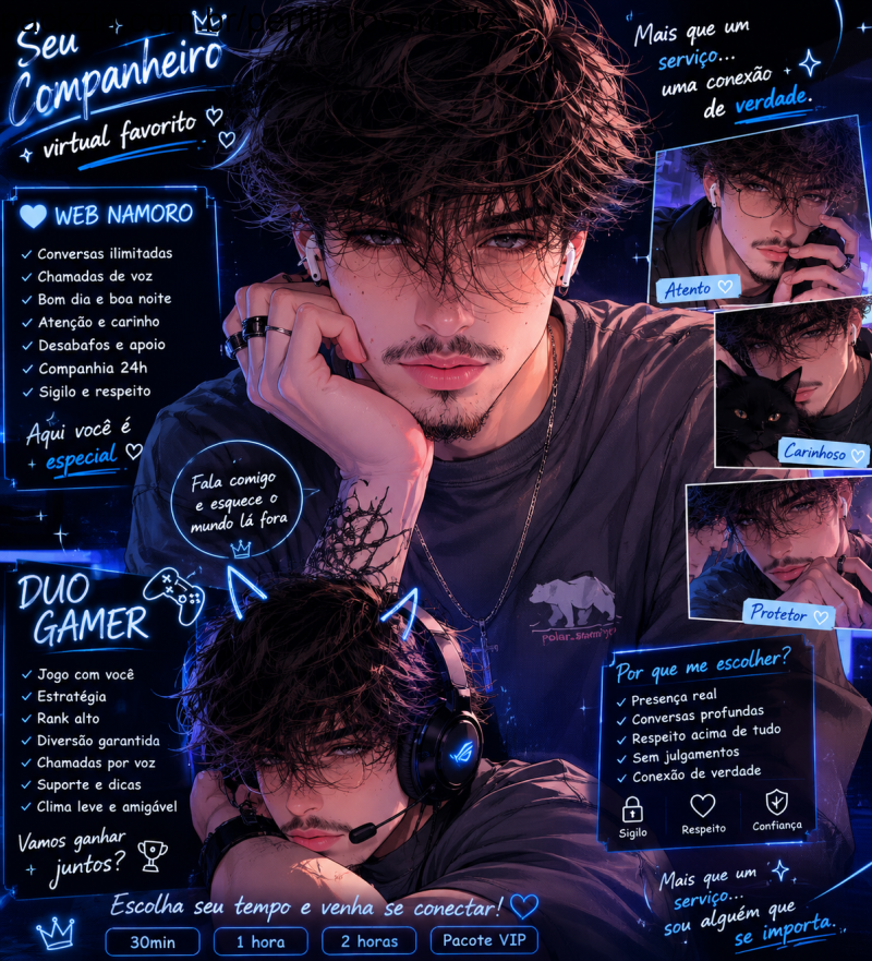 Imagem do pack Vou ser sua webcompanhia para qualquer jogo/filme/conversa