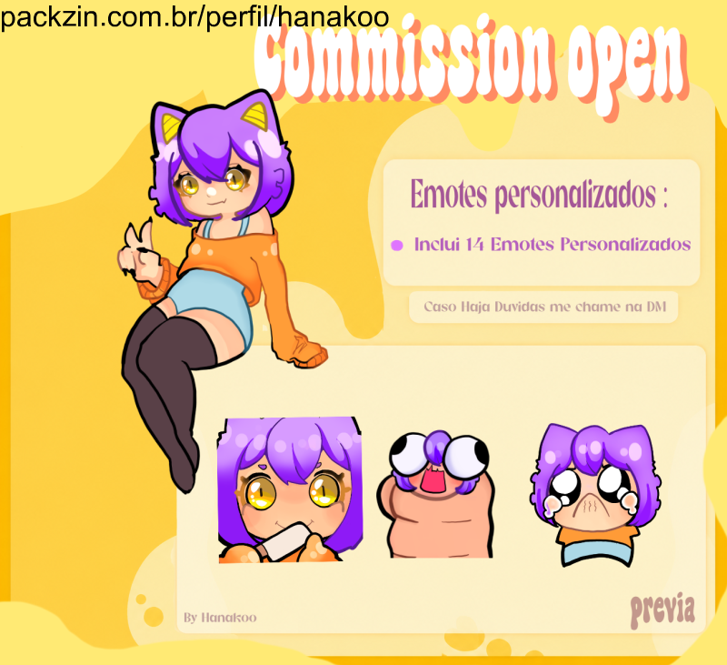 Imagem do serviço ✨ Emotes Personalizados ✨