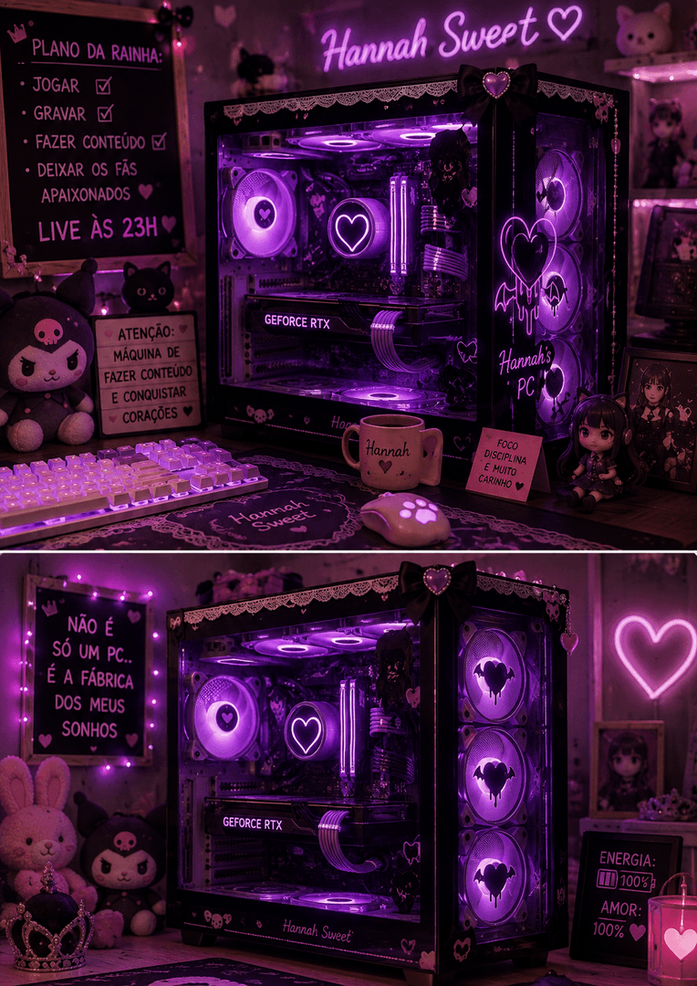 Imagem do pack 🖥️ Ajude a construir o PC da Hannah 💜