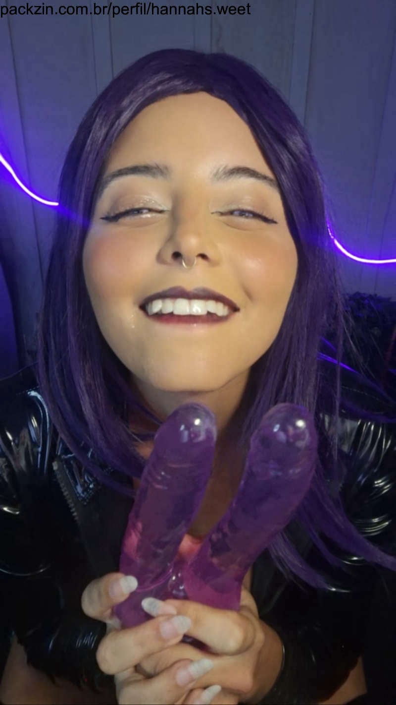Imagem do pack Ravena Brincando com Dildo Duplo 🥵💜